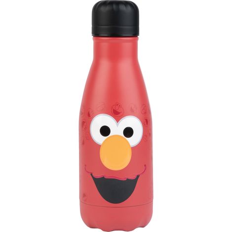 Grupo Erik: Bottiglia termica Sesame Street Elmo Borraccia termica 260 ml, doppia parete in acciaio inox, chiusura ermetica, BPA free, Sesame Street Cookie Monster (1/5)