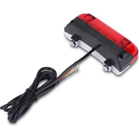 36V-Elektrofahrrad-Rücklicht mit LED-Bremslicht und Fahrradzubehör (1/5)