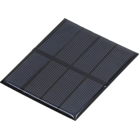 Cellule solaire miniature 0,6 W 2 V en polysilicium, plaque de cellule solaire époxy, module de chargeur de batterie solaire DIY (1/5)