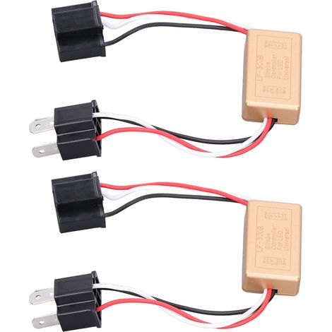 2 modules de clignotement LED continu avec relais contrôleur pour phares de voiture 9-30 V LF-300B H4 (1/5)