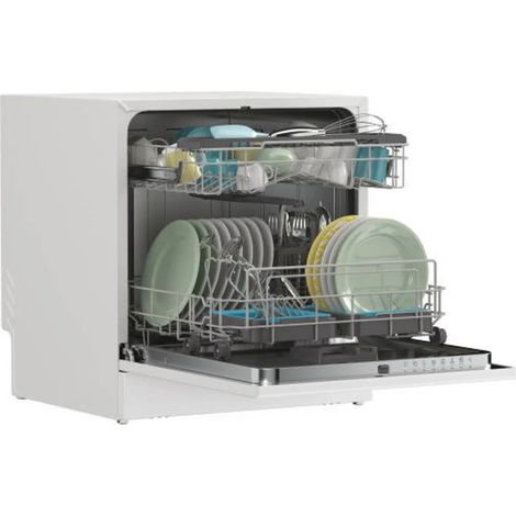 Lavavajillas CANDY CP 8F9FFW (8 Cubiertos - 55 cm - Inox)