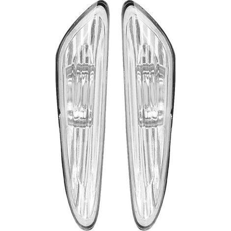 Cover of light of position side for turn signal, 1 pair, Transparent, 63137165915 63137165916, suitable for E46 325i (1/5)