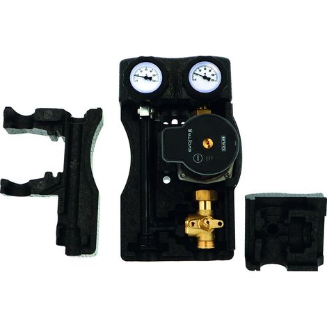 Groupe hydraulique MODULFIT PREMIUM COMPACT XS mélangé avec circulateur (moteur en option) - DN20 - Thermador