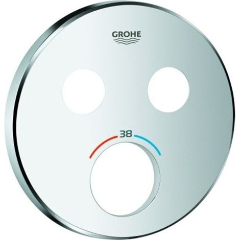 Grohe Rosette 49032 rund für SmartControl chrom (1/3)
