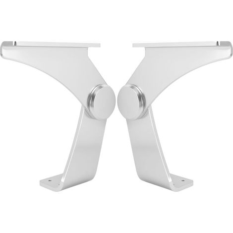 1 paire d'accoudoirs de siège de bateau, accoudoir pliable robuste en alliage d'aluminium, accoudoir réglable à 60 degrés, accoudoir pliable, universel pour accessoires de siège de bateau marin (1/5)