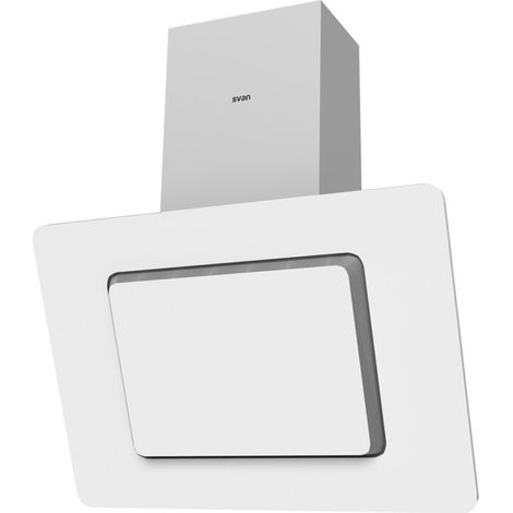 Campana Decorativa de Pared Inclinada SVAN SVCC8080B 80cm Clase A