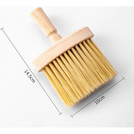 1 Brosse à café, poils doux nylon, manche bois naturel, nettoyage machine expresso moulin manuel (1/2)