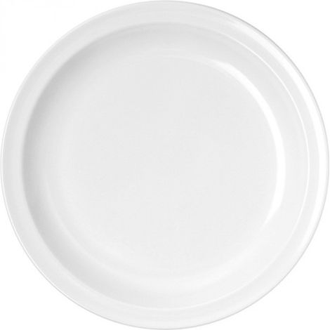 Assiette Blanche Ø23,5 cm - Emga