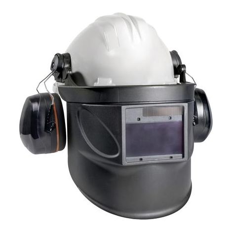 Toparc Casco di protezione ultra-leggero nero saldatura