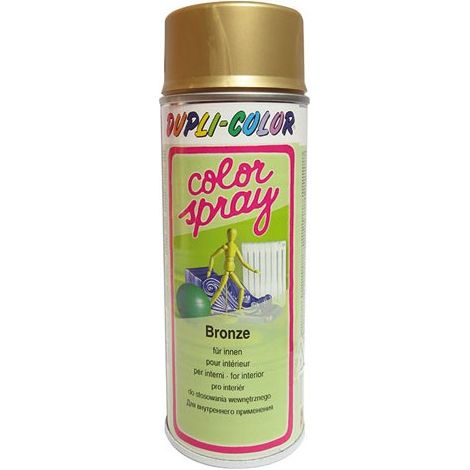 Vernis à effet chromé doré en spray 400 ml