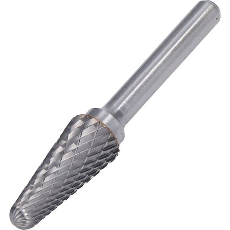 Lime Carbure Double Coupe pour Touret à Meuler, Fraise Rotative Burr, Outil de Découpe pour Ébavurage, Accessoire Perçage, Lot de 1 (1/5)