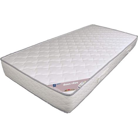 Matelas 120x190 x 18 cm - Très Ferme - Aertech+ 30 Kg/m3 HR Dernière Génération - Très Respirant (1/3)