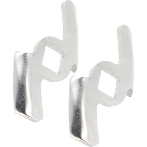2 Pièces Lame de Broyeur à Viande en Acier Inoxydable 304, Disque de Broyage pour Hachoir 5/B (Trous Carrés 8MM, 2 Lames) (1/5)