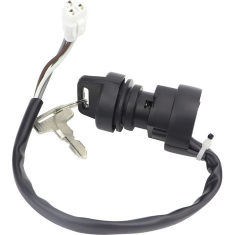 Motorcycle parts: Ignition switch/ignition lock for Kawasaki KFX700 (models 27005-1267 and 27005-1230)