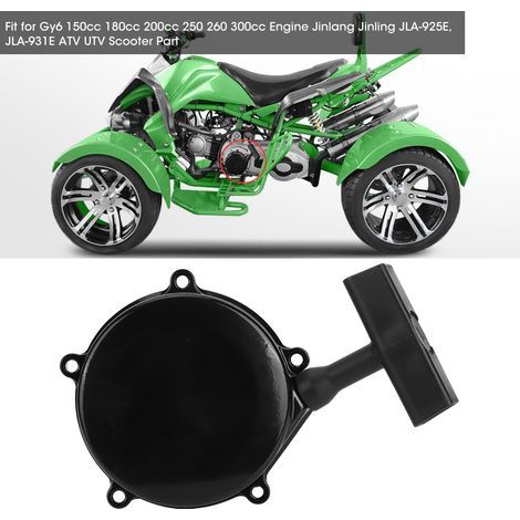 Démarreur à corde pour moteurs Gy6 150cc à 300cc, compatible Jinlang, Jinling, JLA-925E, JLA-931E, ATV, UTV, scooter (1/5)