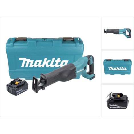 Makita DJR186G1K Scie récipro sans fil 18V + 1x Batterie 6,0 Ah + Coffret - sans chargeur (1/5)