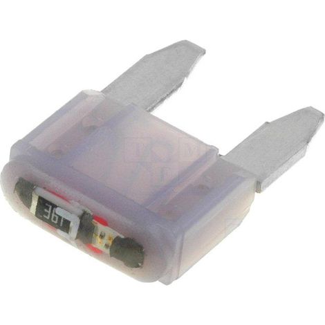 Mini Fusible 3A 12VDC 10.9mm MINI avec LED x10