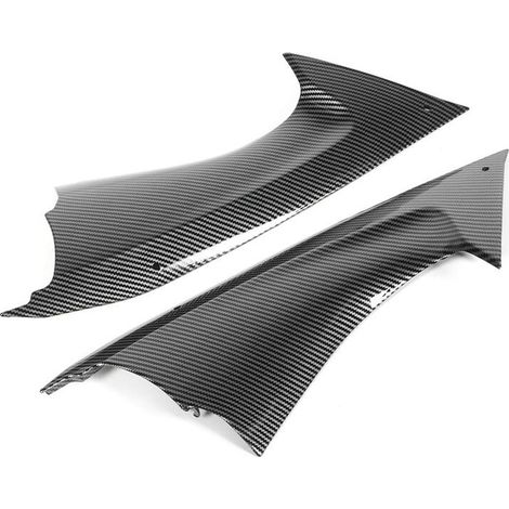 Carénage Latéral de Réservoir de Moto, Garniture de Conduit D'Air pour YZF R6 2008-2016, Accessoires en Fibre de Carbone