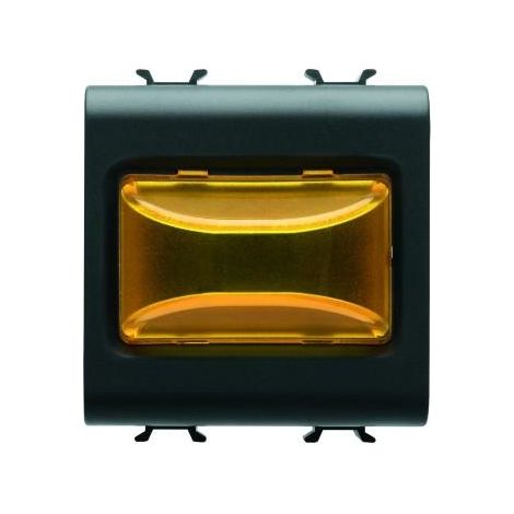 VOYANT SAILLANT AMBRE 3W 2M NOIR GEWISS GW12634