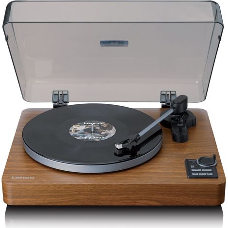 Automatic Bluetooth Turntable with Pre-Amp, Metal Platter (1/5)