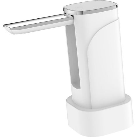 Faltbarer Wasserflaschenspender, schnelles Pumpen, leicht, USB-aufladbar, faltbare Wasserpumpe für Trinkwasser (1/5)