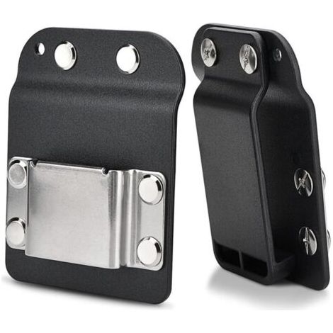 Pair Lot de 2 supports de perceuse, clip de ceinture à outils pour perceuse jusqu'à 5,1 cm, clip de ceinture de perceuse à réponse rapide (1/5)