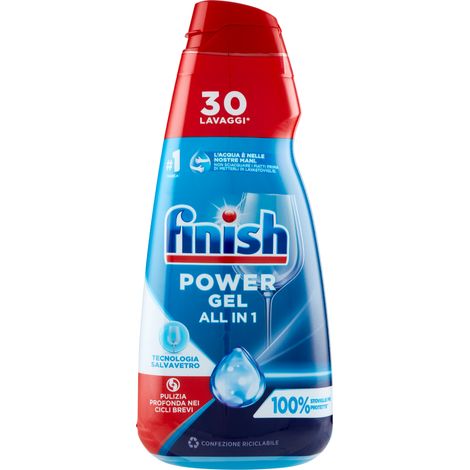Power Gel Lavastoviglie Tutto en 1 gel lavavajillas Max Brill 600ml - Acabado