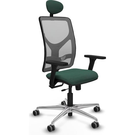 Chaise de bureau piqueras y crespo Motilla gris rembourrage mousse (1/2)