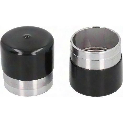 Lot de 2 graisseurs de roulement universels en acier inoxydable de 1,98 po pour remorques et bateaux (1/5)
