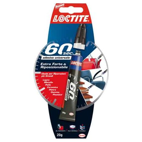 COLLA UNIVERSALE '60 SEC.' 20 gr - LOCTITE