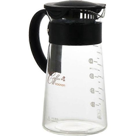 650Ml Glass Coffee Maker Coffee Maker Cold Extract Ice Coffee Pot-- (1/5)