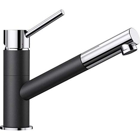 Blanco Kano S - Miscelatore da lavello con bocca di erogazione estraibile, antracite/cromo 525038 (1/4)