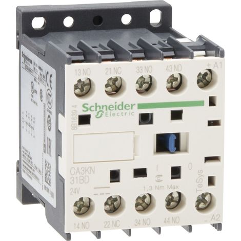 LC1K098 6BL 24V DC 2NO + 2NC Contacteur Auxiliaire SCHNEIDER Control Relay (1/8)