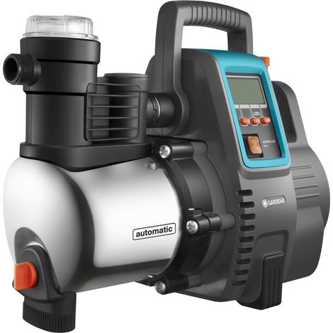 GARDENA Grupo a presión automático para casa y jardín 6000l/h, bombea agua a 55 m (5,5 bar), 1300W (01760-20) (1/5)