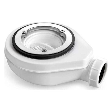 Horizontal drain without cover Ø90 DONA for shower trays, (1/5)