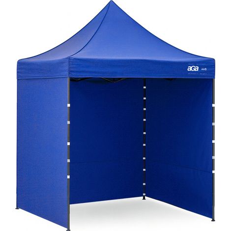 Aga Pavillon, Pop-up-Pavillon, Partyzelte, Faltpavillon 2x2m Blau (1/5)