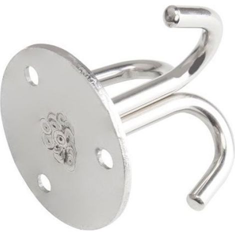 Lot de 4 Crochets de Plafond en Acier Inoxydable - Patère de Fixation au Plafond avec Vis pour Balançoire (1/5)