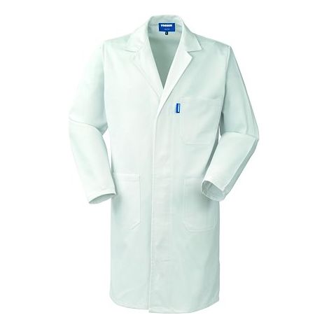 Blouse de travail homme 100% coton blanc - taille L - Maxiburo
