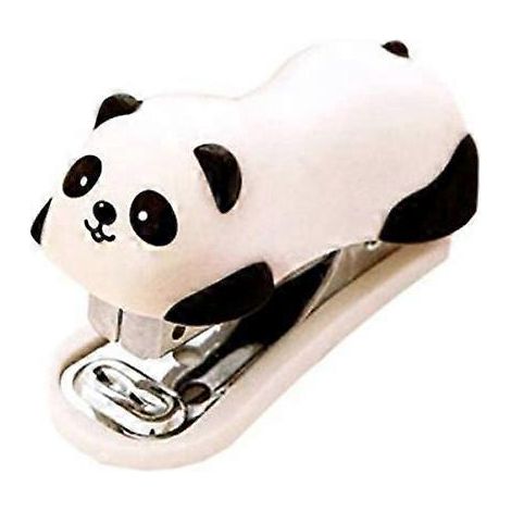 Agrafeuse de bureau Panda Mini, agrafeuse manuelle pour bureau et maison (1/2)