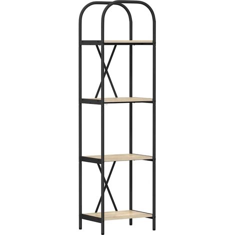 Maison Exclusive - Bücherregal Sonoma-Eiche 40 x 30 x 146 cm Holz