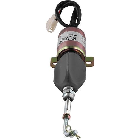 37V66-56010 Solenoide de apagado de 24 V 05CF24 1751ES-12E6ULB1S1 P612-B5V24 Solenoide de parada 1700-1512 (1/5)