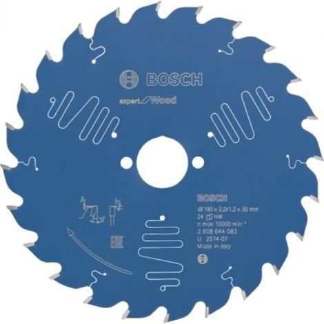 Bosch Expert for Wood lama di sega circolare 190 mm (1/2)