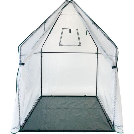 Westmann – Tente d'hivernage et serre en film plastique Chili – 120x120x180 cm – Structure en acier – Protection contre gel et UV – Montage rapide sans outil