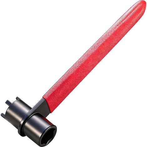Clé de démontage pour meuleuse d'angle en acier à 4 broches et douille hexagonale 180 mm (1/5)