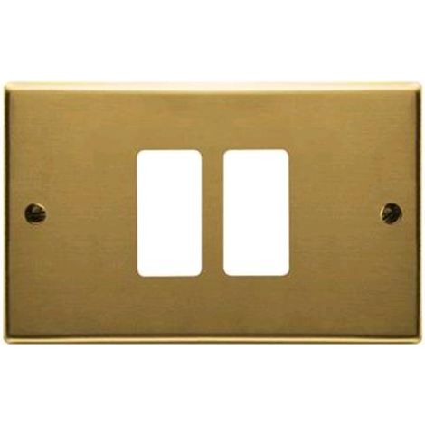 Placche in Alluminio Tipo Magic Bronzo 2 Fori Tonda Articolo 8746