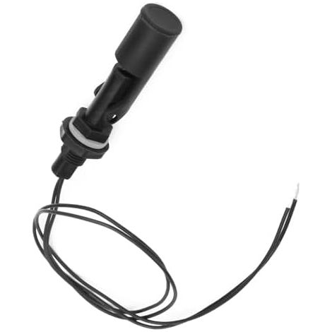 Capteurs de Niveau de Liquide d'eau 2Pcs, Interrupteur à Flotteur de Liquide à Montage Latéral à Basse Pression Capteur de Niveau d'eau de Type Canard-Bouche PP pour Piscine de Réservoir(C) (1/5)