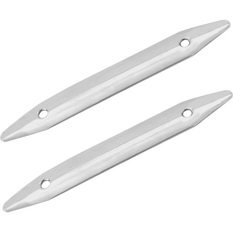 Defense blades made of 316 stainless steel, 203 mm (8 inch) long flat blades, accessories for marine and yacht building, 25 x 203 mm