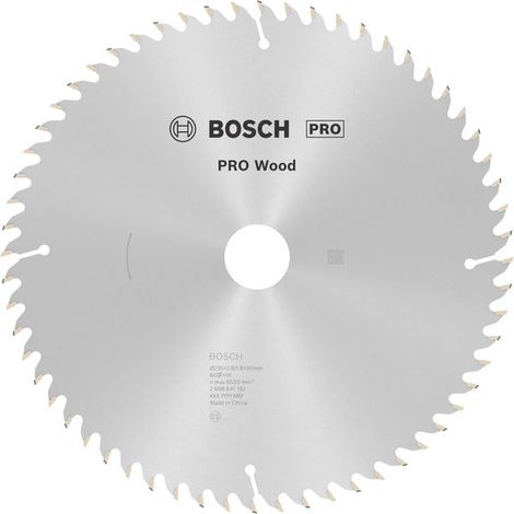 Bosch PRO Wood Circular Saw Blade 235 x 2.8 x 30 mm T60 2608641192