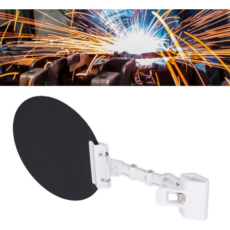 Couvercle de soudage à changement de couleur automatique, couvercle de protection, écran lumineux pour machine à souder, déflecteur anti-lumière intense spécial soudage à l'arc sous argon, blanc (1/5)