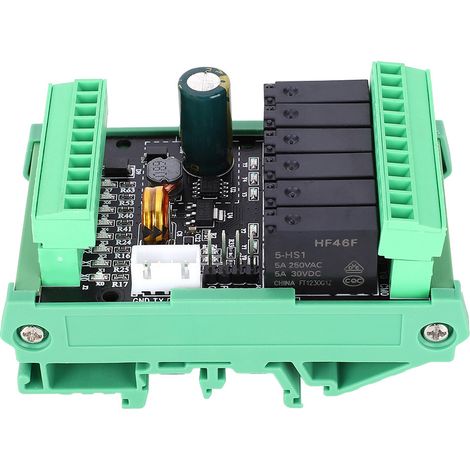 FX2N-14MR industrielle SPS-Steuerplatine, WS2N-14MR-S programmierbares Logiksteuerungsmodul (1/5)